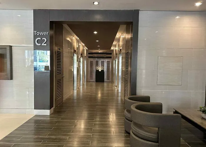 Staycation Shore Residences One Bedroom W Balcony Pool View Near Smx Sm Moa Ikea Naia Dfa Ocean Park Dfa
